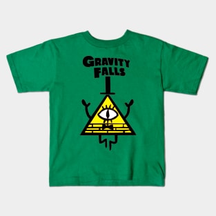 Bill Cipher Gravity Falls Kids T-Shirt